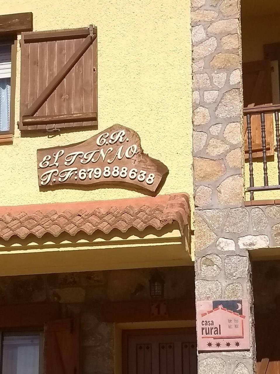 הוילה Barajas de Gredos Tinao De Gredos מראה חיצוני תמונה